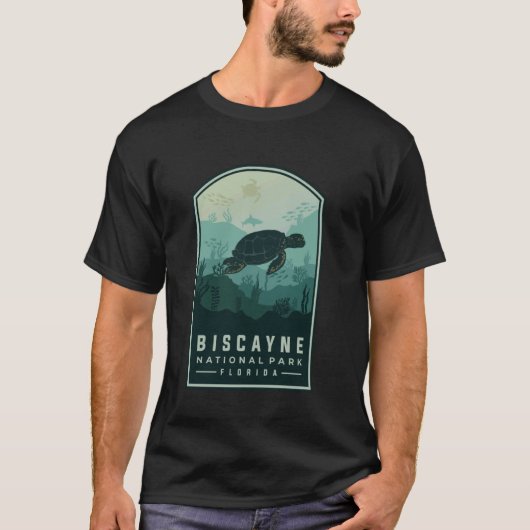 ビスカイン国立公園 フロリダ Tシャツ (正面)