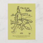 ビスクの散歩用はがき ポストカード (正面)