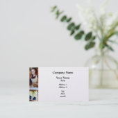 ビスク人形の販売 – プラチナ 名刺 (スタンド正面)