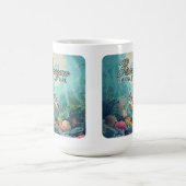 ビスケインナショナルパークフロリダタートルコーラルレトロ コーヒーマグカップ (中央)