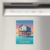 ビスケイン国立公園のスチルズビル マグネット (インサイチュ (食洗機))