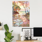 ビスケイン国立公園芸術 ポスター (ホームオフィス)