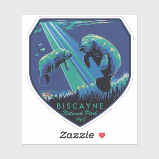 ビスケイン国立公園 シール (シート)