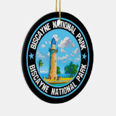 ビスケイン国立公園 セラミックオーナメント (右)