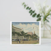 ビスケインBlvd.マイアミ，フロリダのヴィンテージ ポストカード (スタンド正面)