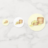 ビスケットとグレービーサザンフード料理料理 コンフェッティ (裏面)