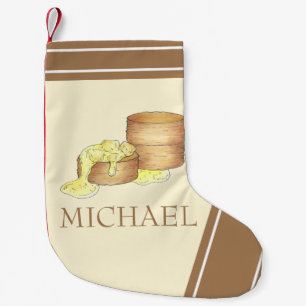 ビスケットとグレービーサザンフード料理料理 スモールクリスマスストッキング