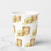 ビスケットとグレービーサザンフード料理料理 紙コップ (左)