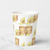 ビスケットとグレービーサザンフード料理料理 紙コップ (右)