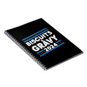 ビスケットとグレービー2024大統領の年選挙 ノートブック (右側)