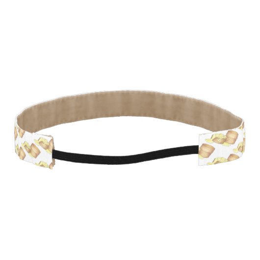 ビスケットとソーセージグレイビーサザンブレックファーストフード アスレチックヘッドバンド (裏面)