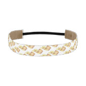 ビスケットとソーセージグレイビーサザンブレックファーストフード アスレチックヘッドバンド (正面)