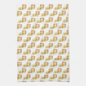 ビスケットとソーセージグレイビーサザンブレックファーストフード キッチンタオル (縦)