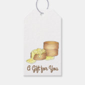 ビスケットとソーセージグレイビーサザンブレックファーストフード ギフトタグ (正面)