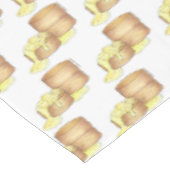 ビスケットとソーセージグレイビーサザンブレックファーストフード テーブルクロス (アングル)