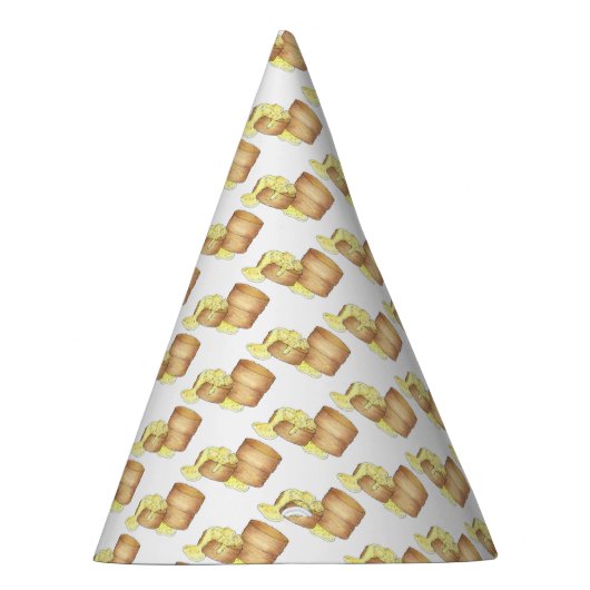 ビスケットとソーセージグレイビーサザンブレックファーストフード パーティーハット (右)