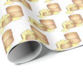 ビスケットとソーセージグレイビーサザンブレックファーストフード ラッピングペーパー (ロールコーナー)