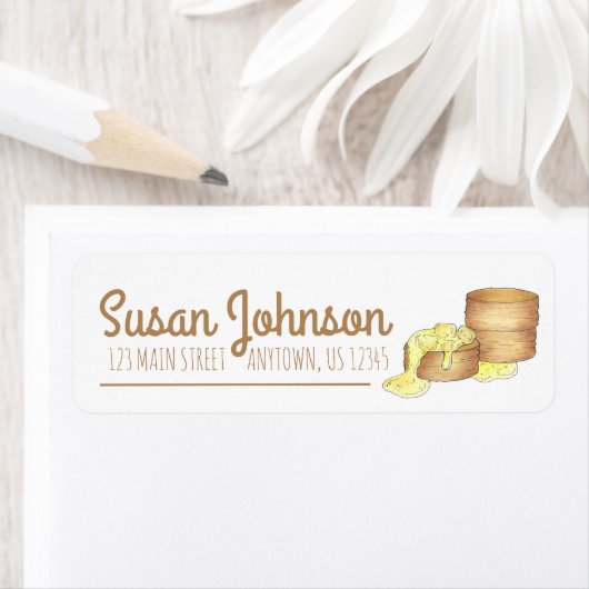 ビスケットとソーセージグレイビーサザンブレックファーストフード ラベル (インサイチュ)