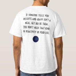 ビスケットと肉汁は食事だ Tシャツ