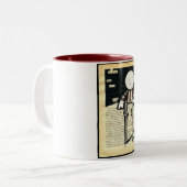 …ビスケットのバレルのマグここにいる ツートーンマグカップ (正面左)