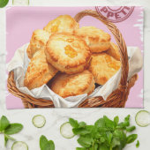 ビスケットの作り方 キッチンタオル (折り畳み)
