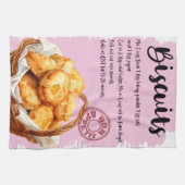 ビスケットの作り方 キッチンタオル (横)