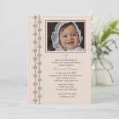 ビスケットの写真の招待状 招待状 (スタンド正面)