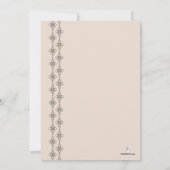 ビスケットの写真の招待状 招待状 (裏面)