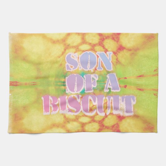 ビスケットの息子、グラニー・スワーズ・シリーズ キッチンタオル (横)