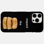 ビスケットを敬え Phoneケース Case-Mate iPhoneケース (裏面 (横))