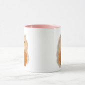 ビスケットイラストレーションギフト付き可愛いハムスター マグカップ (中央)