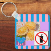 ビスケットキーチェーン キーホルダー (正面)