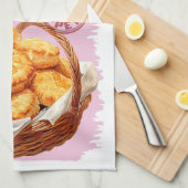 ビスケットベーキングレシピ キッチンタオル (四つ折り)