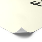 ビスケットポリスおもしろいスケッチファンシーアカッパスローガン ポスター (角)