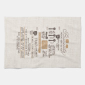 ビスケットレシピキッチンタオル キッチンタオル (横)