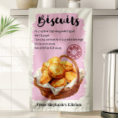 ビスケットレシピ オーダーメイド キッチンタオル