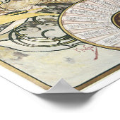 ビスケット浸出–1897 ポスター (角)