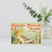 ビスケット&ショコラ・デラカー（セージ） ポストカード (スタンド正面)