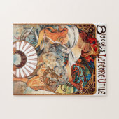 ビスケット、ミュシャ ジグソーパズル (横)