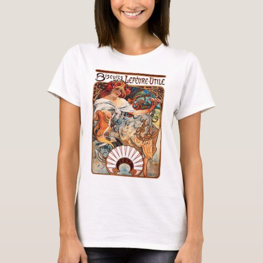 ビスケット、ムハ Tシャツ (正面)