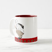 ビスケットBondings ツートーンマグカップ (正面左)