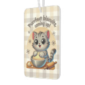 「ビスケッ来トを狙って」練り猫 カーエアーフレッシュナー (左)