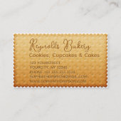 ビスケッ素晴らしトベーカリーおいしいクッキーロイヤリティカード ロイヤリティカード (裏面)