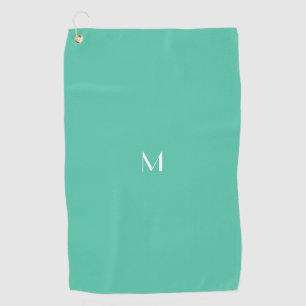 ビスケーグリーン – モノグラムの追加 ゴルフタオル