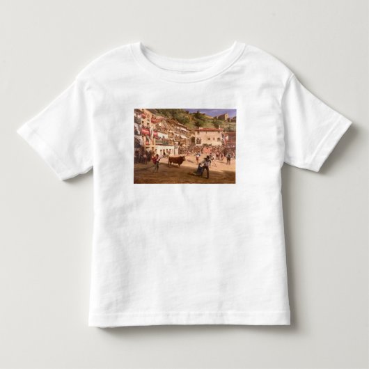 ビスケー1869年の訓練の戦い トドラーTシャツ (正面)