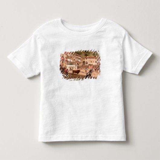 ビスケー1869年の訓練の戦い トドラーTシャツ (正面)