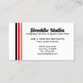 ビスコチトス 名刺 (裏面)