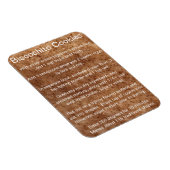 ビスコチート ニューメキシコ州公認のクッキーレシピ マグネット (右側)