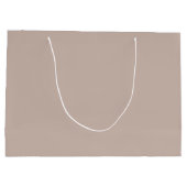 ビスコティパーソナライズされたズ結婚ラージ抱き枕 ラージペーパーバッグ (裏面)