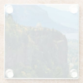 ビスタハウスアットクラウンポイント，オレゴン ガラスコースター (裏面)